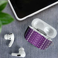 Purple Samoa Malu Tattoo Inspired AirPods Case LT05 - Polynesian Pride