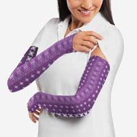 Purple Samoa Malu Tattoo Inspired Arm Sleeves LT05 - Polynesian Pride