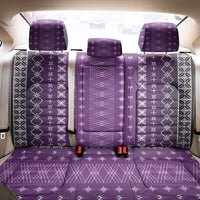 Purple Samoa Malu Tattoo Inspired Back Car Seat Cover - Polynesian Pride