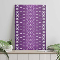 Purple Samoa Malu Tattoo Inspired Canvas Wall Art LT05 - Polynesian Pride