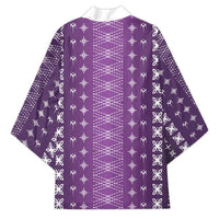 Purple Samoa Malu Tattoo Inspired Kimono LT05 - Polynesian Pride