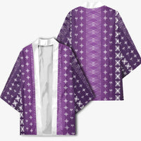 Purple Samoa Malu Tattoo Inspired Kimono LT05 - Polynesian Pride
