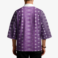 Purple Samoa Malu Tattoo Inspired Kimono LT05 - Polynesian Pride