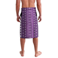 Purple Samoa Malu Tattoo Inspired Lavalava LT05 - Polynesian Pride
