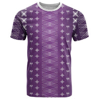 Purple Samoa Malu Tattoo Inspired T Shirt - Polynesian Pride