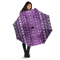 Purple Samoa Malu Tattoo Inspired Umbrella LT05 - Polynesian Pride