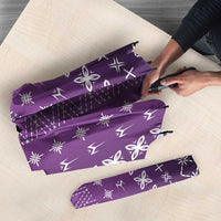 Purple Samoa Malu Tattoo Inspired Umbrella LT05 - Polynesian Pride