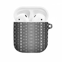 Black Samoa Malu Tattoo Inspired AirPods Case LT05 Black - Polynesian Pride