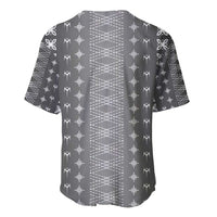 Black Samoa Malu Tattoo Inspired Baseball Jersey LT05 - Polynesian Pride