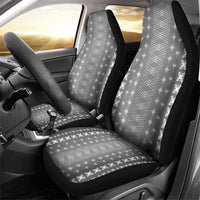 Black Samoa Malu Tattoo Inspired Car Seat Cover - Polynesian Pride