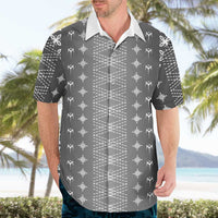 Black Samoa Malu Tattoo Inspired Hawaiian Shirt LT05 - Polynesian Pride