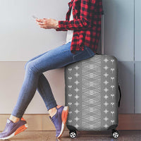 Black Samoa Malu Tattoo Inspired Luggage Cover - Polynesian Pride