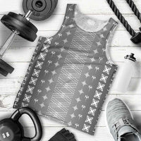 Black Samoa Malu Tattoo Inspired Men Tank Top - Polynesian Pride