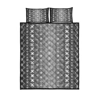 Black Samoa Malu Tattoo Inspired Quilt Bed Set - Polynesian Pride