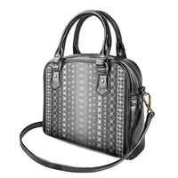 Black Samoa Malu Tattoo Inspired Shoulder Handbag LT05 - Polynesian Pride