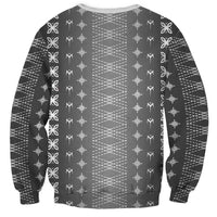 Black Samoa Malu Tattoo Inspired Sweatshirt - Polynesian Pride