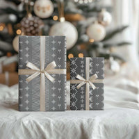 Black Samoa Malu Tattoo Inspired Wrapping Paper LT05 - Polynesian Pride