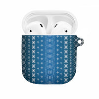 Blue Samoa Malu Tattoo Inspired AirPods Case LT05 Blue - Polynesian Pride