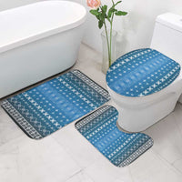 Blue Samoa Malu Tattoo Inspired Bathroom Set - Polynesian Pride
