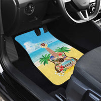 Hawaiian Ukulele Car Mats Sound Of Happiness