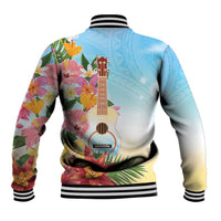 National Ukulele Day Baseball Jacket Tropical Vibe LT05 - Polynesian Pride