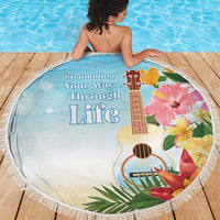 National Ukulele Day Beach Blanket Tropical Vibe LT05 - Polynesian Pride