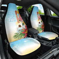 National Ukulele Day Car Seat Cover Tropical Vibe LT05 One Size Colorful - Polynesian Pride