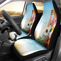 National Ukulele Day Car Seat Cover Tropical Vibe LT05 - Polynesian Pride