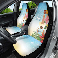 National Ukulele Day Car Seat Cover Tropical Vibe LT05 - Polynesian Pride
