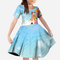 National Ukulele Day Family Matching Tank Maxi Dress and Hawaiian Shirt Tropical Vibe