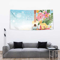 National Ukulele Day Tapestry Tropical Vibe