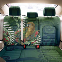 New Zealand Kea Bird Back Car Seat Cover With Maori Koru Fern LT05 - Polynesian Pride