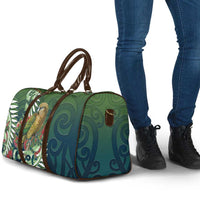 New Zealand Kea Bird Travel Bag With Maori Koru Fern LT05 - Polynesian Pride