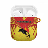 Papua New Guinea Rugby AirPods Case Kumuls Heritage LT05 Yellow - Polynesian Pride