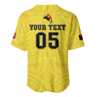 Papua New Guinea Rugby Custom Baseball Jersey Kumuls Heritage LT05 - Polynesian Pride