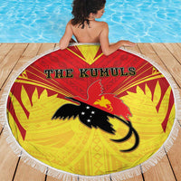 Papua New Guinea Rugby Beach Blanket Kumuls Heritage LT05 - Polynesian Pride