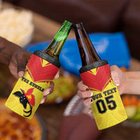Papua New Guinea Rugby Custom 4 in 1 Can Cooler Tumbler Kumuls Heritage LT05 - Polynesian Pride
