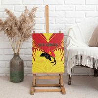 Papua New Guinea Rugby Canvas Wall Art Kumuls Heritage LT05 - Polynesian Pride