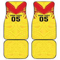 Papua New Guinea Rugby Custom Car Mats Kumuls Heritage LT05 - Polynesian Pride