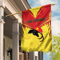 Papua New Guinea Rugby Garden Flag Kumuls Heritage LT05 House Flag Yellow - Polynesian Pride