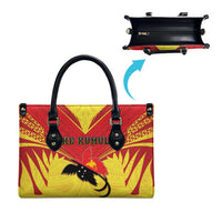Papua New Guinea Rugby Leather Bag Kumuls Heritage LT05 - Polynesian Pride