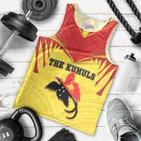 Papua New Guinea Rugby Custom Men Tank Top Kumuls Heritage LT05 - Polynesian Pride