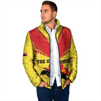 Papua New Guinea Rugby Custom Padded Jacket Kumuls Heritage LT05 - Polynesian Pride