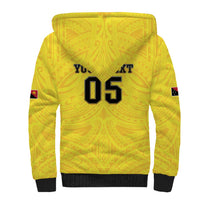 Papua New Guinea Rugby Custom Sherpa Hoodie Kumuls Heritage LT05 - Polynesian Pride