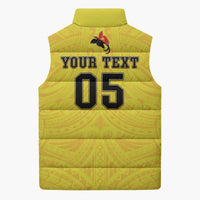 Papua New Guinea Rugby Custom Sleeveless Puffer Jacket Kumuls Heritage LT05 - Polynesian Pride