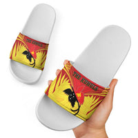 Papua New Guinea Rugby Slide Sandals Kumuls Heritage LT05 - Polynesian Pride