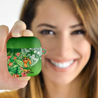 Aloha Hawaii St Patrick's Day AirPods Case Polynesian Style