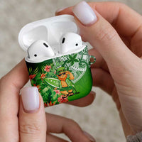 Aloha Hawaii St Patrick's Day AirPods Case Polynesian Style