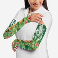 Aloha Hawaii St Patrick's Day Arm Sleeves Polynesian Style LT05 - Polynesian Pride