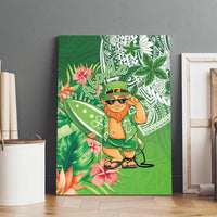 Aloha Hawaii St Patrick's Day Canvas Wall Art Polynesian Style LT05 - Polynesian Pride